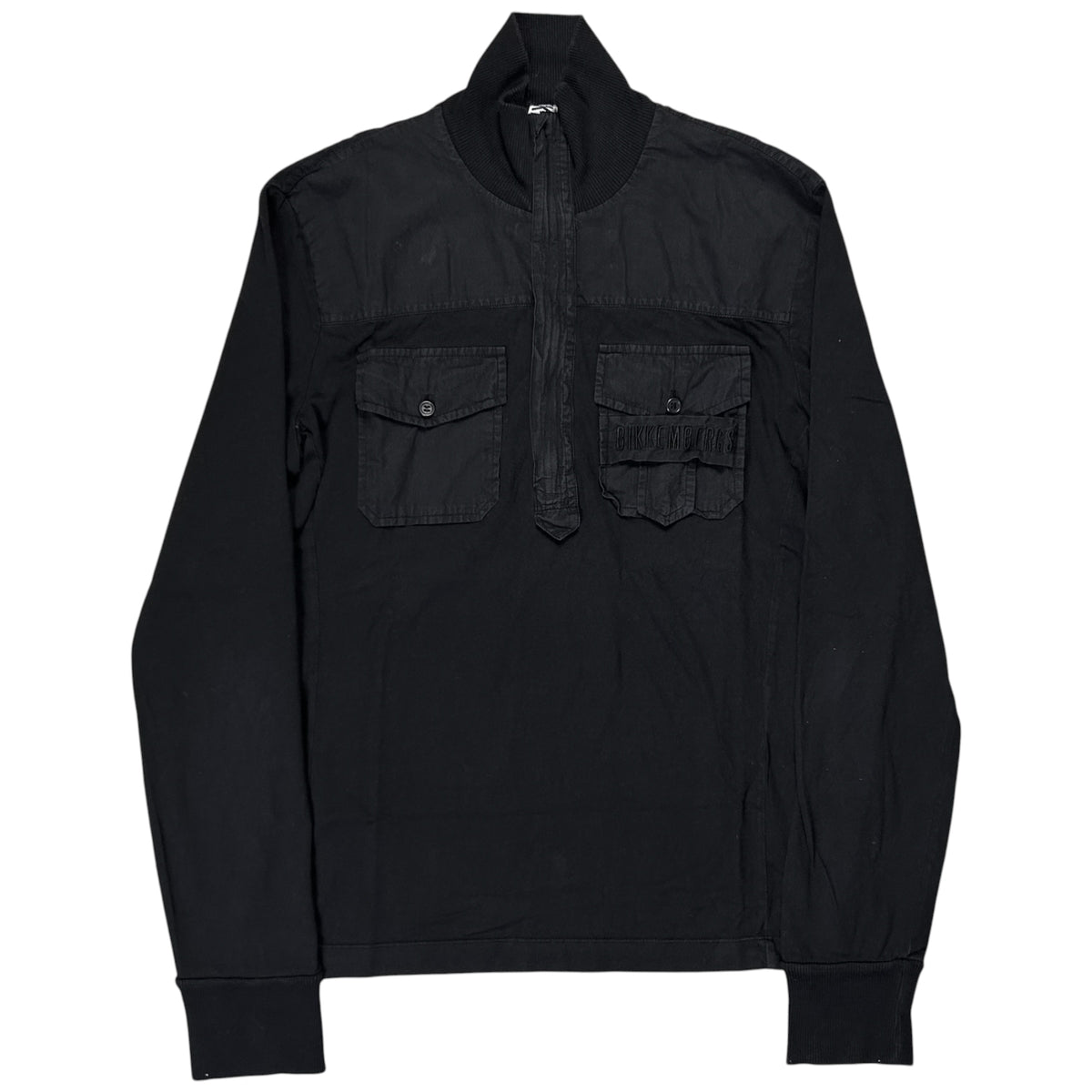 Dirk Bikkembergs Military Half Zip Top - AW07