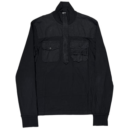 Dirk Bikkembergs Military Half Zip Top - AW07