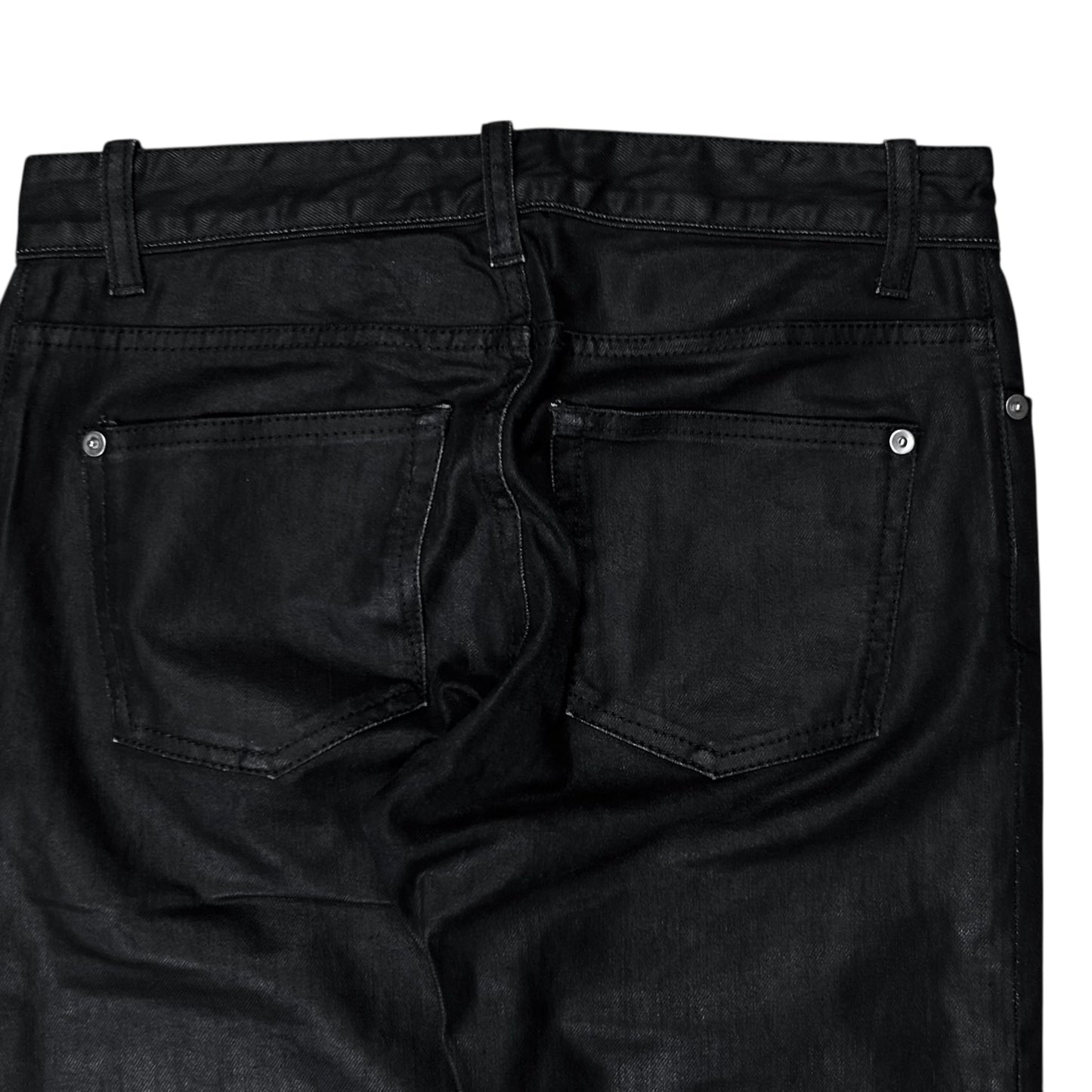 Balenciaga Waxed Rivet Jeans - AW12