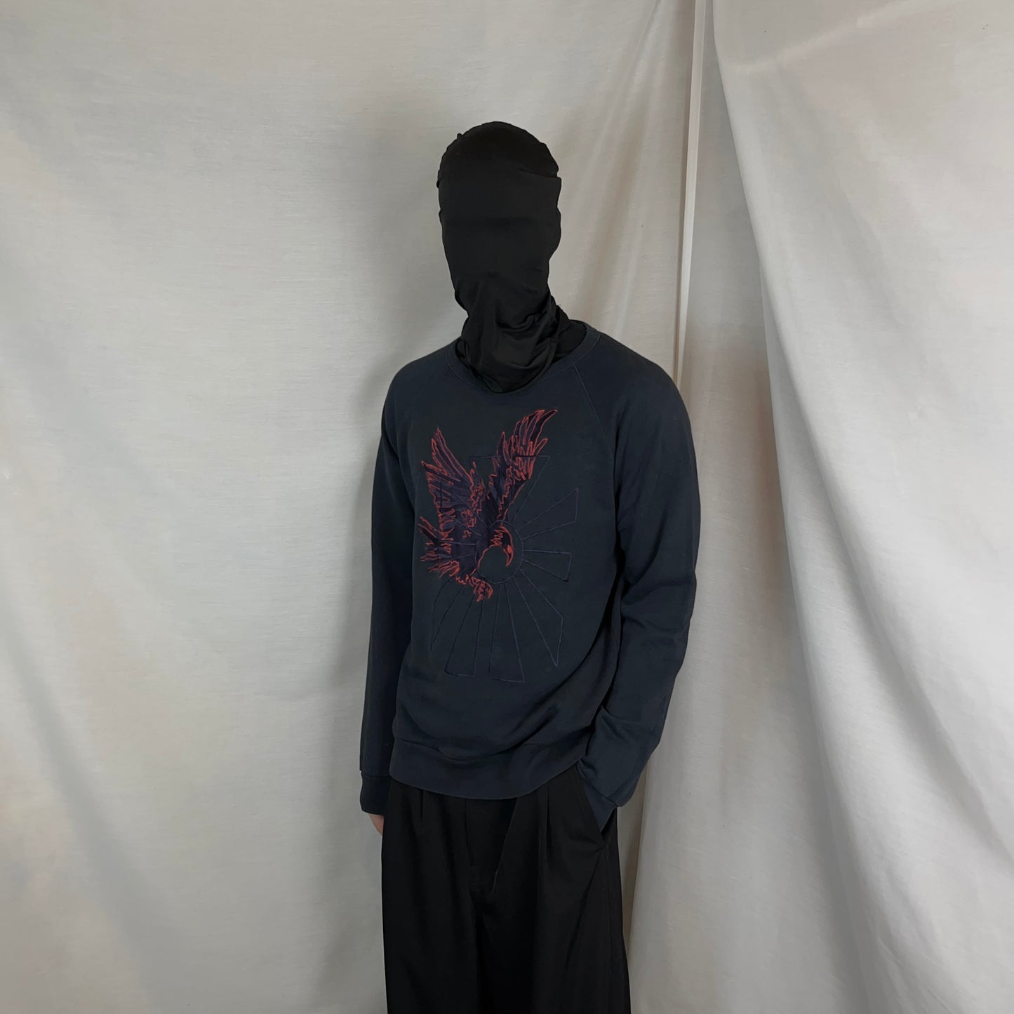 Dries Van Noten Embroidered Eagle Sweater - AW14