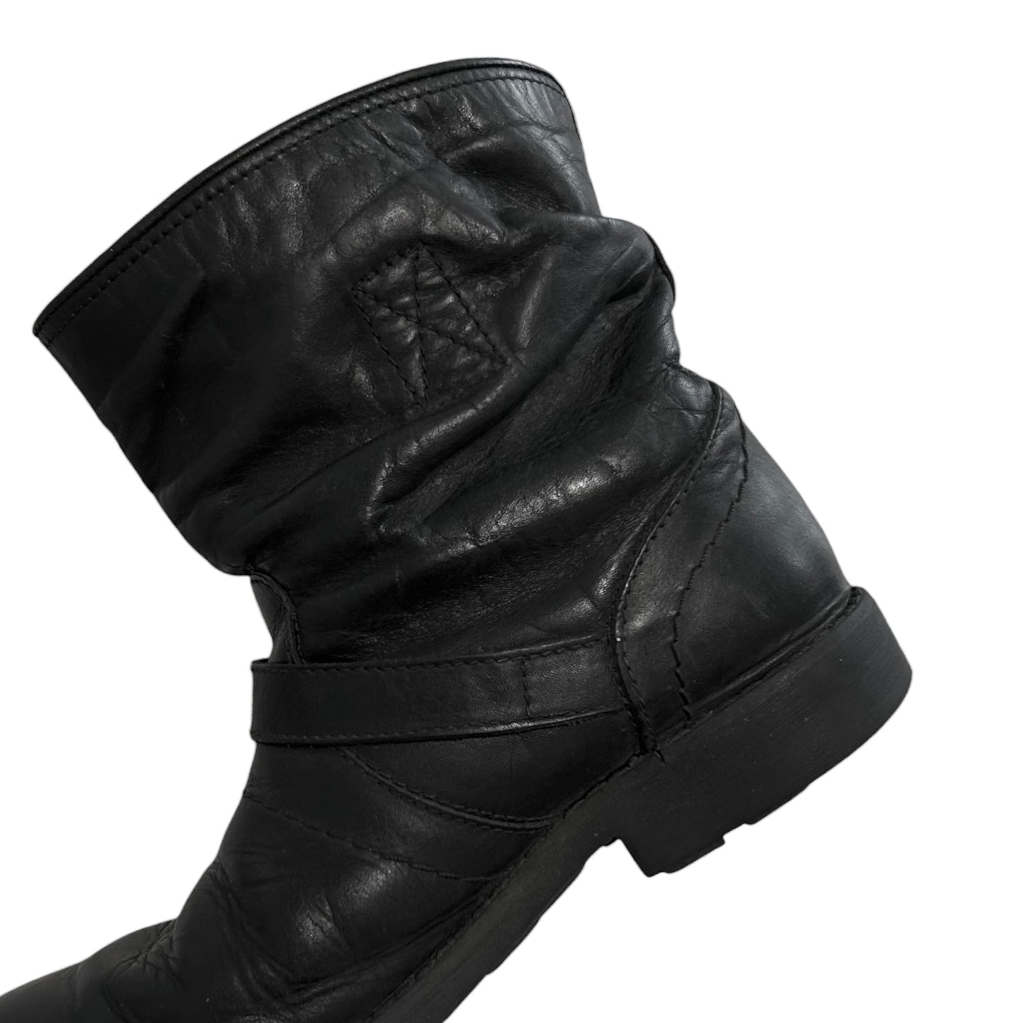 Dirk Bikkembergs Engineer Strap Slouch Boots