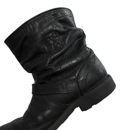 Dirk Bikkembergs Engineer Strap Slouch Boots