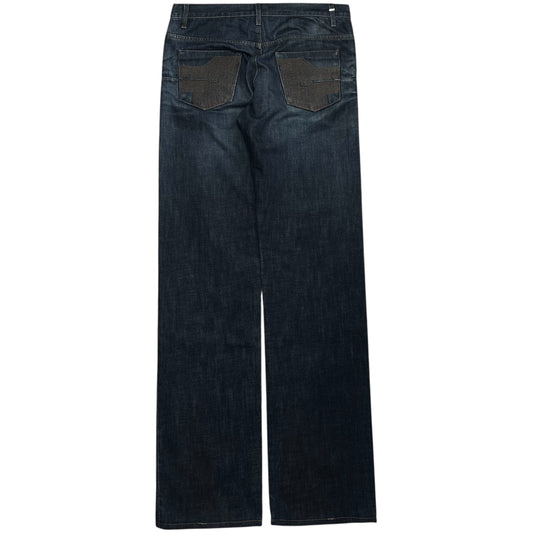 Dior Homme Pocket Embroidered Straight Jeans - AW14
