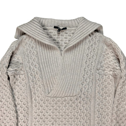 Gucci by Frida Giannini Shawl Collar Cable Knit - AW10
