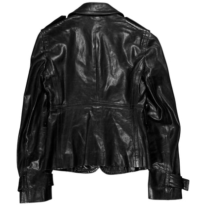 Gucci by Tom Ford Multi Strap Military Leather Blazer - AW03