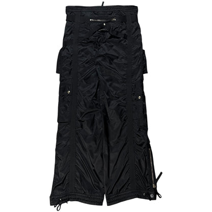 Jean Paul Gaultier Wide Parachute Bondage Nylon Pants - AW03