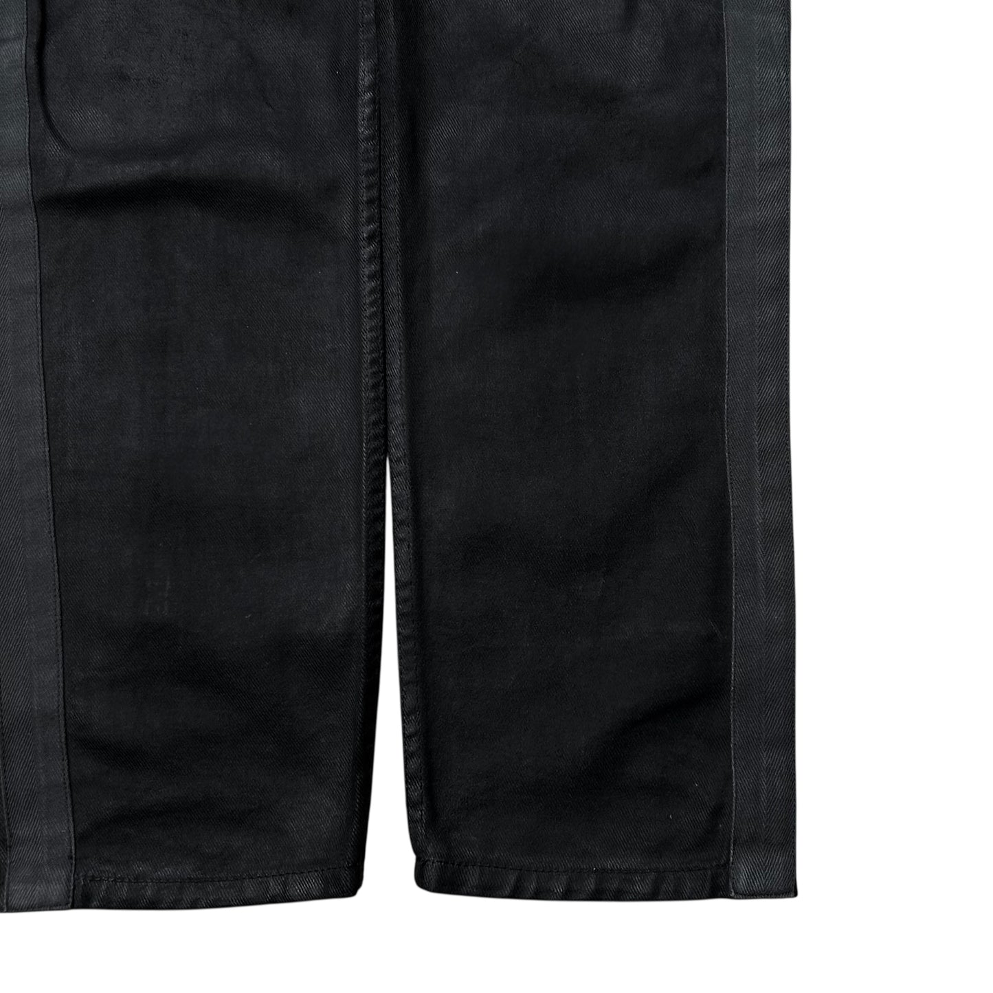 Dries Van Noten Waxed Bondage Jeans - AW14