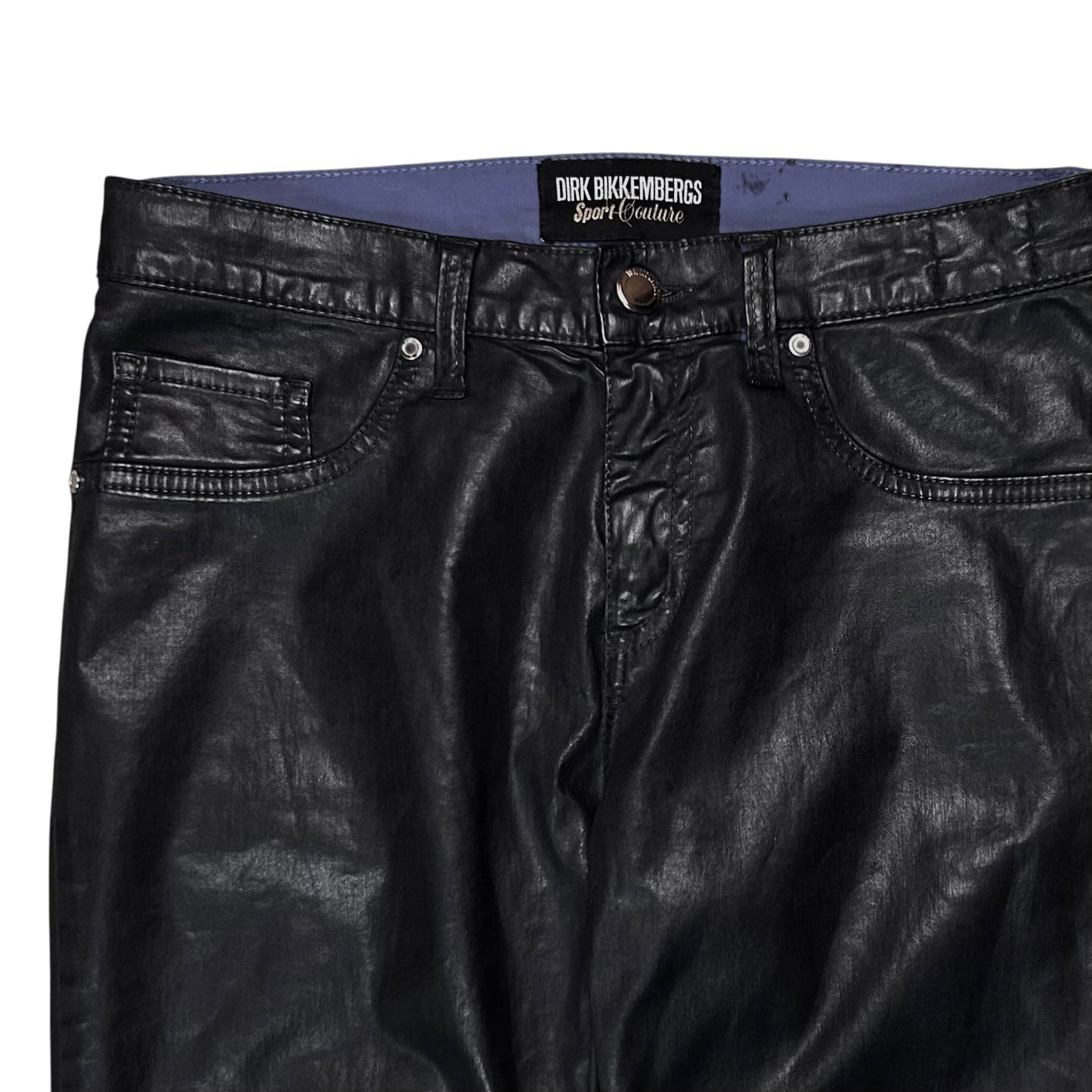 Dirk Bikkembergs Waxed Skinny Jeans