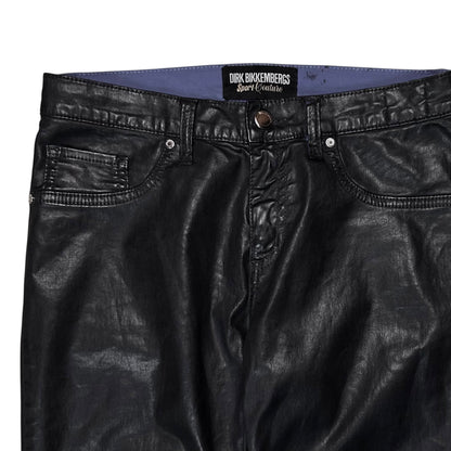 Dirk Bikkembergs Waxed Skinny Jeans