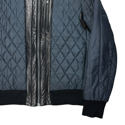 Maison Martin Margiela Hybrid Quilted Leather Bomber Jacket - AW11