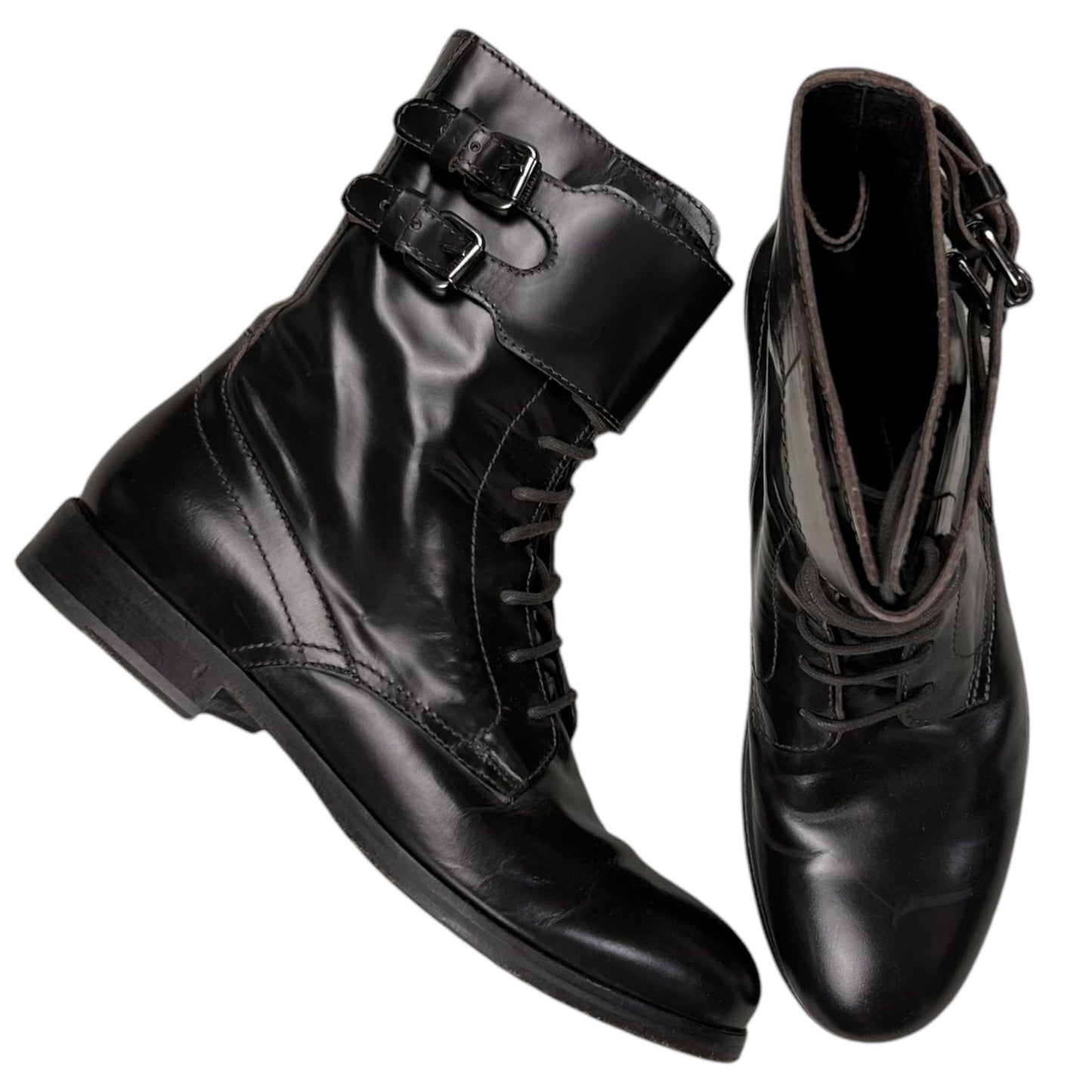 Dirk Bikkembergs Double Strap Combat Boots