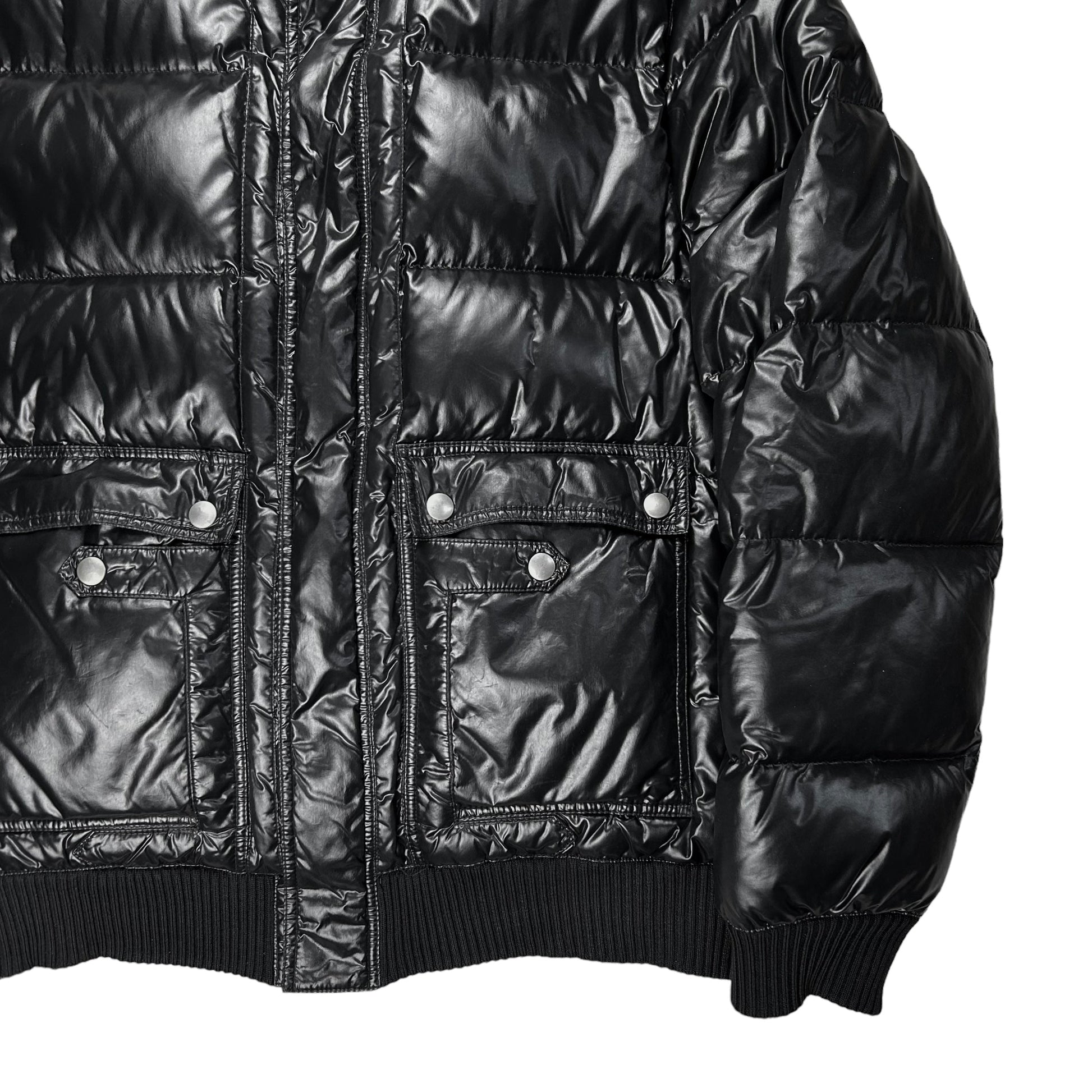 Dior Homme Glossy Navigate Puffer Jacket AW08 – Vertical Rags