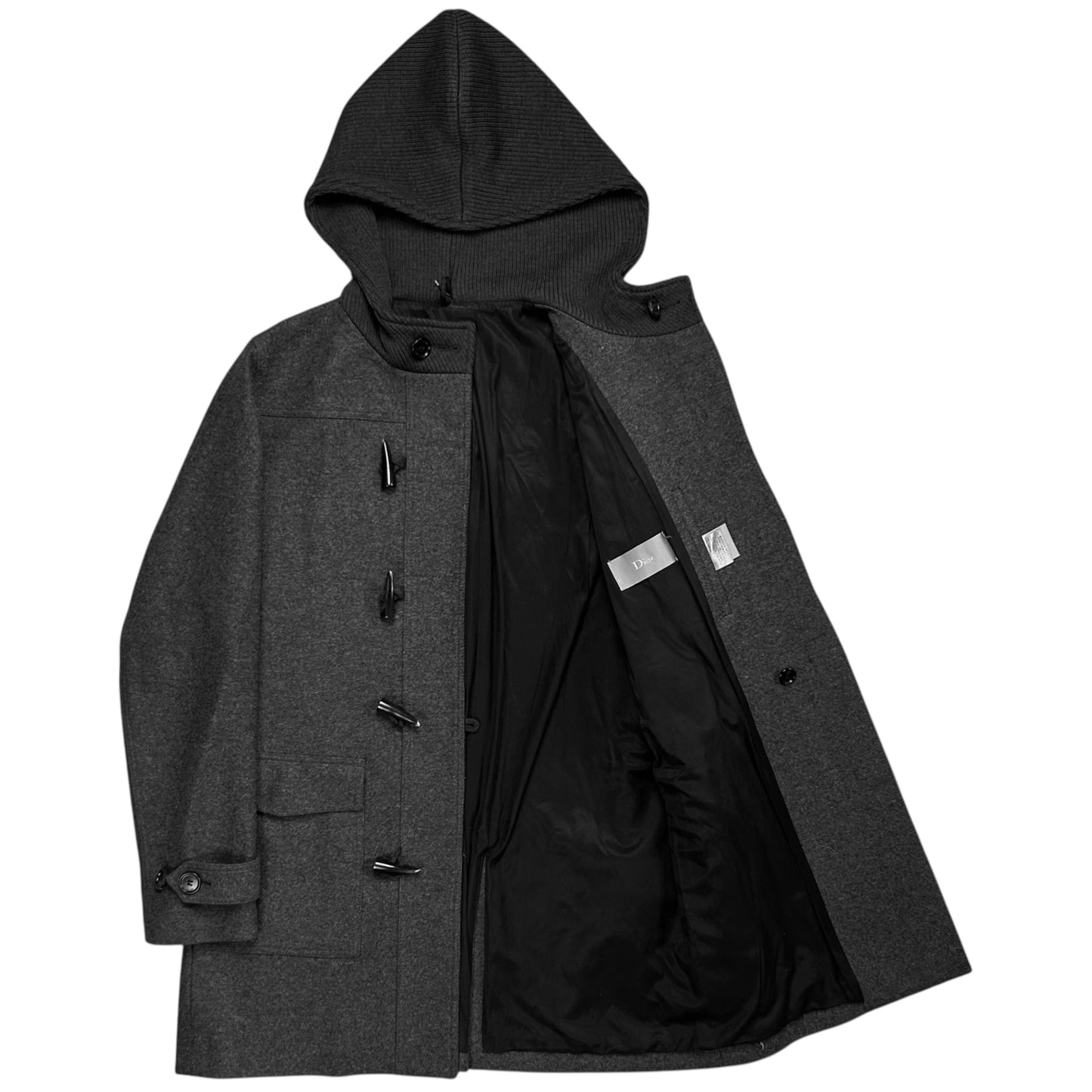 Dior Homme Hooded Duffle Wool Parka - AW10