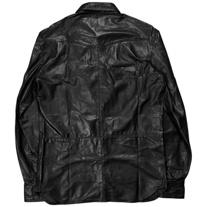 Balmain by Olivier Rousteing Leather Shirt - SS13