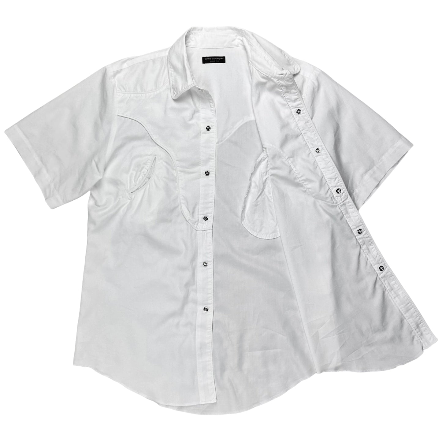 Comme des Garcons Homme Plus Piping Snap Button Shirt - SS04