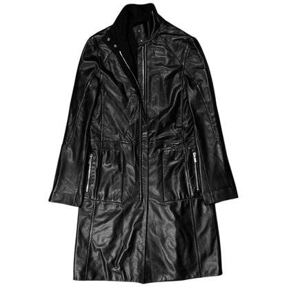 Jil Sander Reversible Leather Coat - AW12