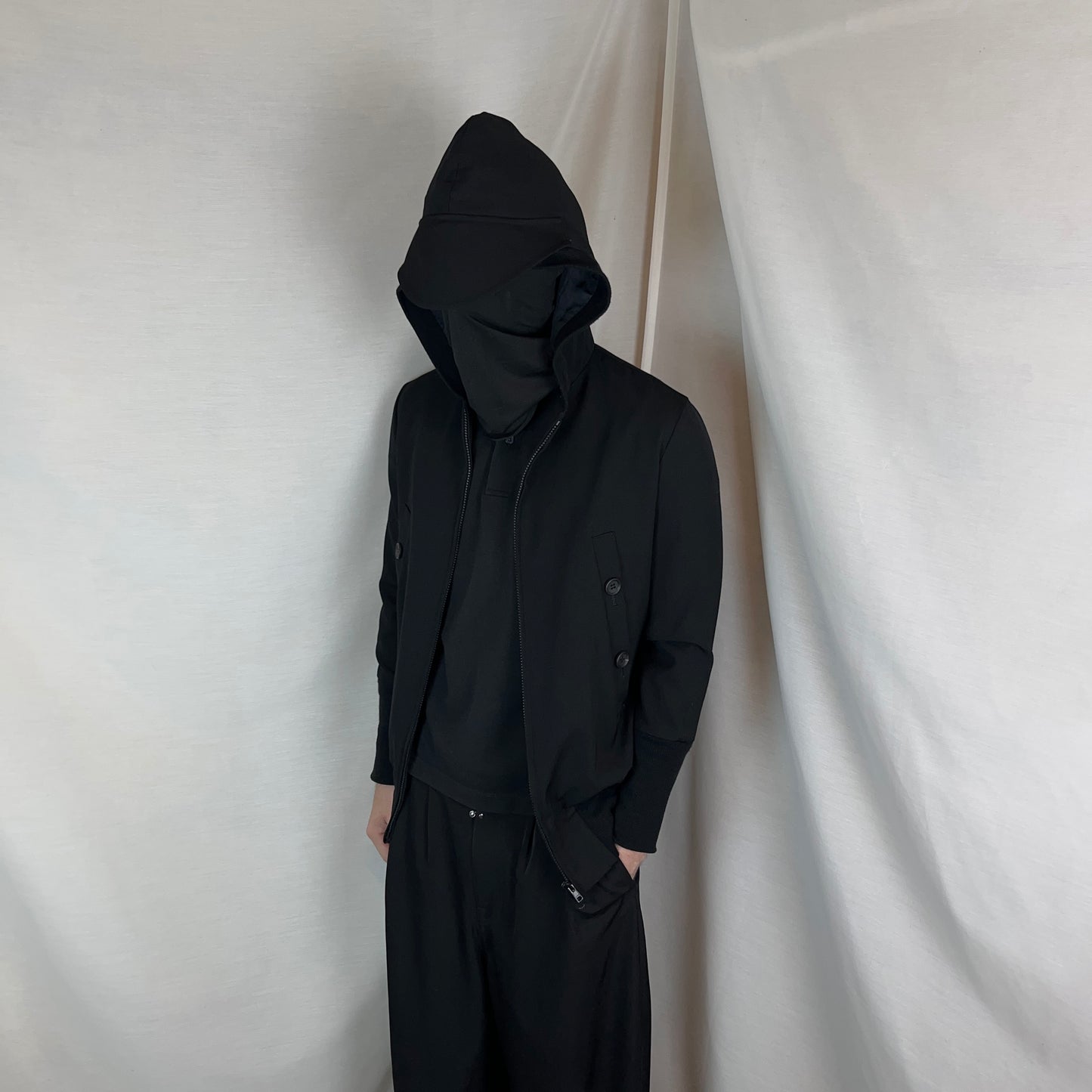 Y's by Yohji Yamamoto Peak Hood Jacket - AW99