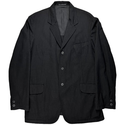 Y’s Yohji Yamamoto Slouchy Triple Button Blazer