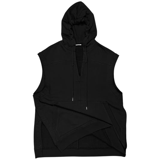 Dries Van Noten Hannema Side Buttoned Sleeveless Hoodie - AW24