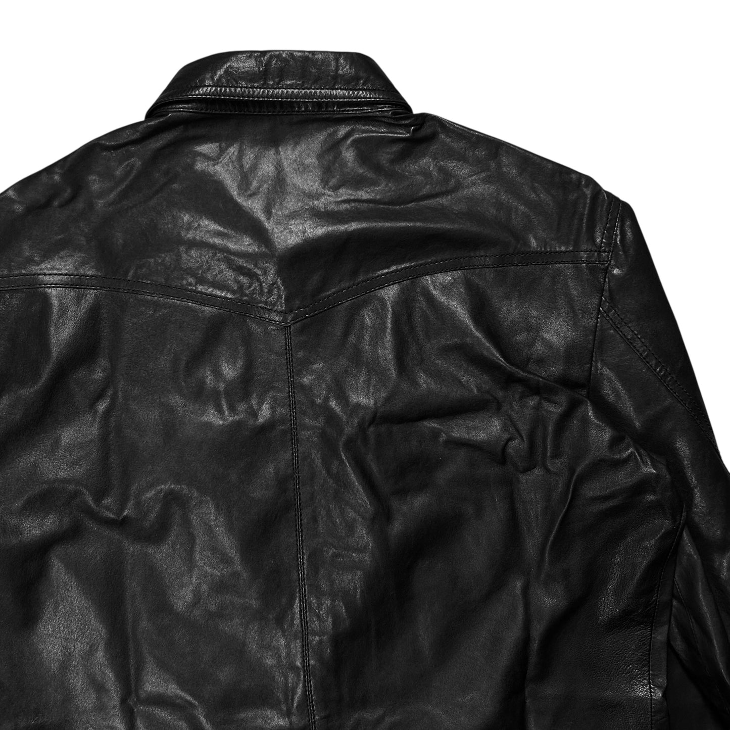 Balmain by Olivier Rousteing Leather Shirt - SS13