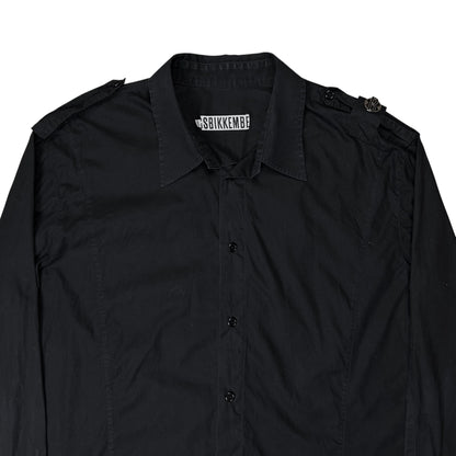 Dirk Bikkembergs Military Metal Epaulettes Shirt - AW07