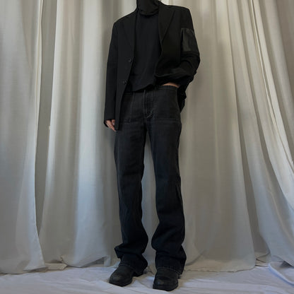 MM6 Maison Margiela Front Pocket Straight Jeans - SS22