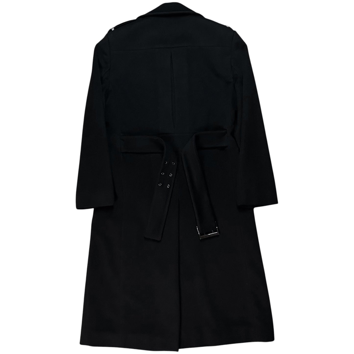 Gucci by Tom Ford Belted Shoulder Strap Cashmere Coat - AW03