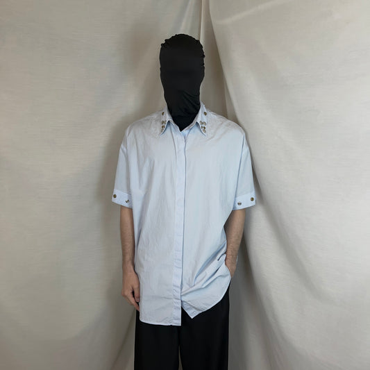 MM6 Maison Margiela Studded Short Sleeve Shirt - 2010s