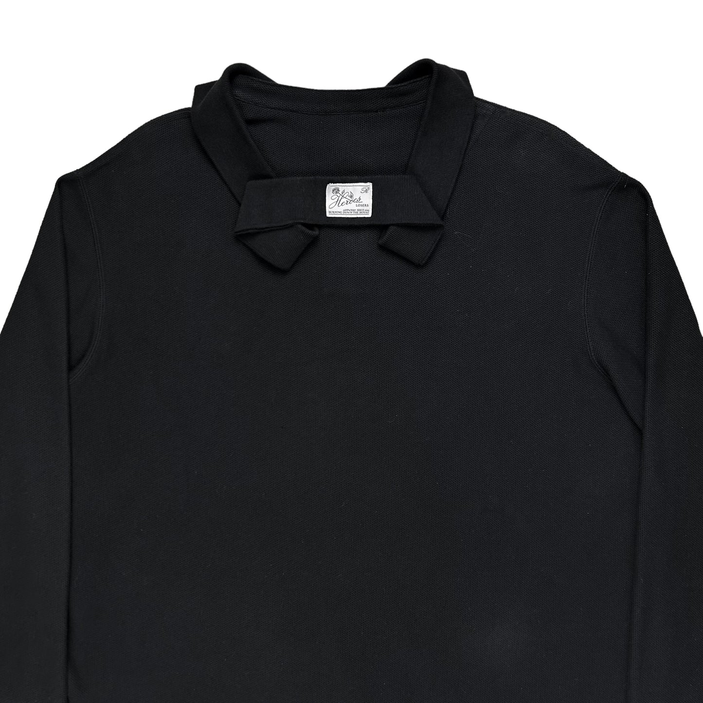 Raf Simons Deconstructed Polo Collar Sweater - AW19