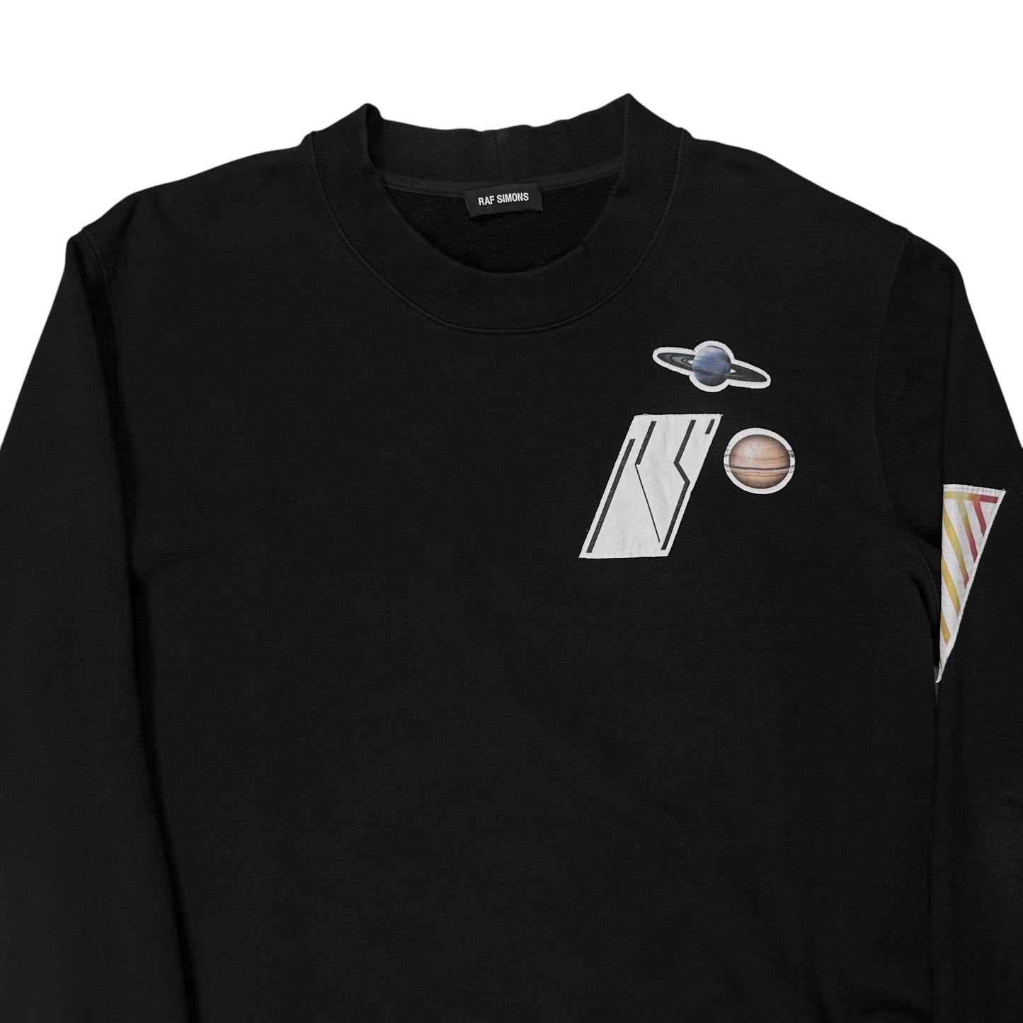 Raf Simons Space Print Side Zip Sweater - AW14