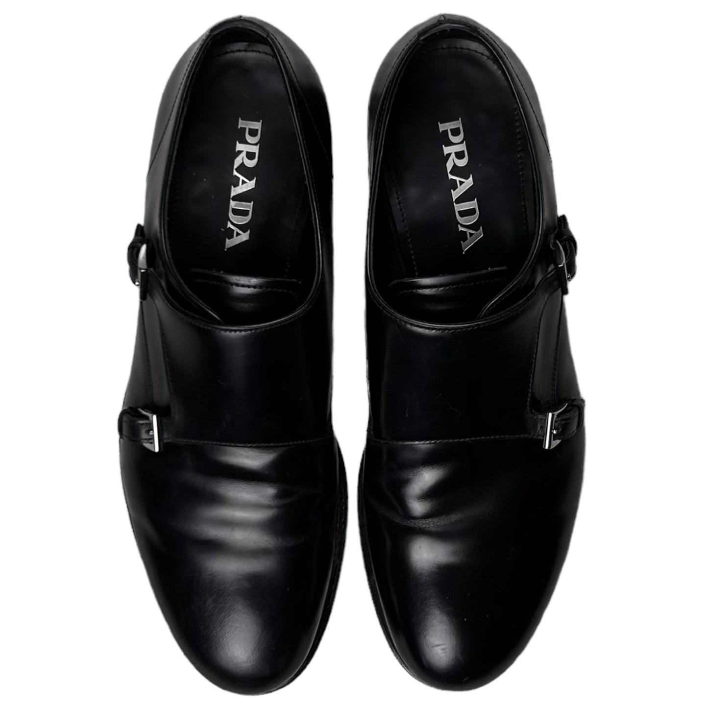 Prada Double Monk Strap Derbies