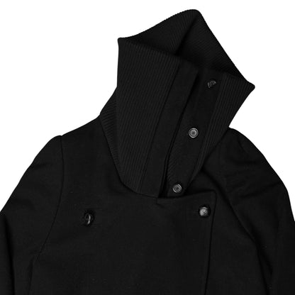 Maison Martin Margiela Cropped Jumbo Collar Peacoat - AW13