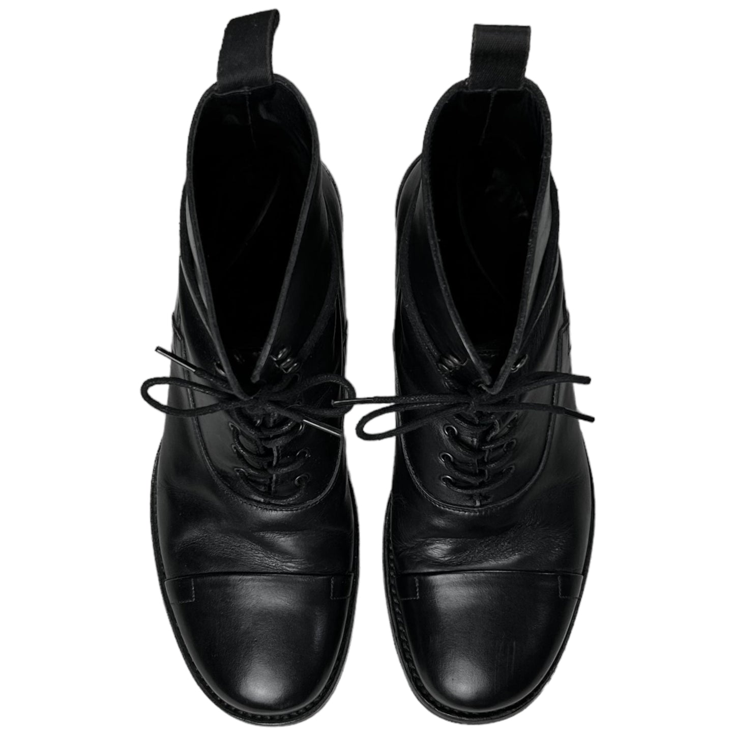 Prada Tonal Hook Combat Boots