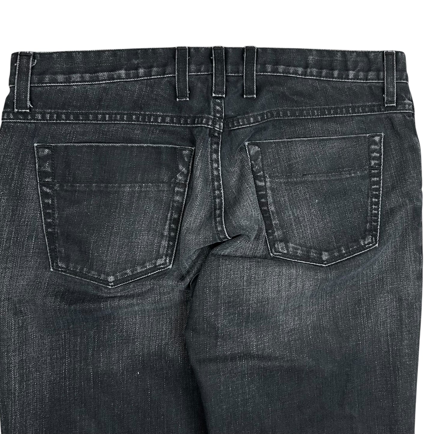 Gucci by Tom Ford Dark Washed Whisker Skinny Jeans