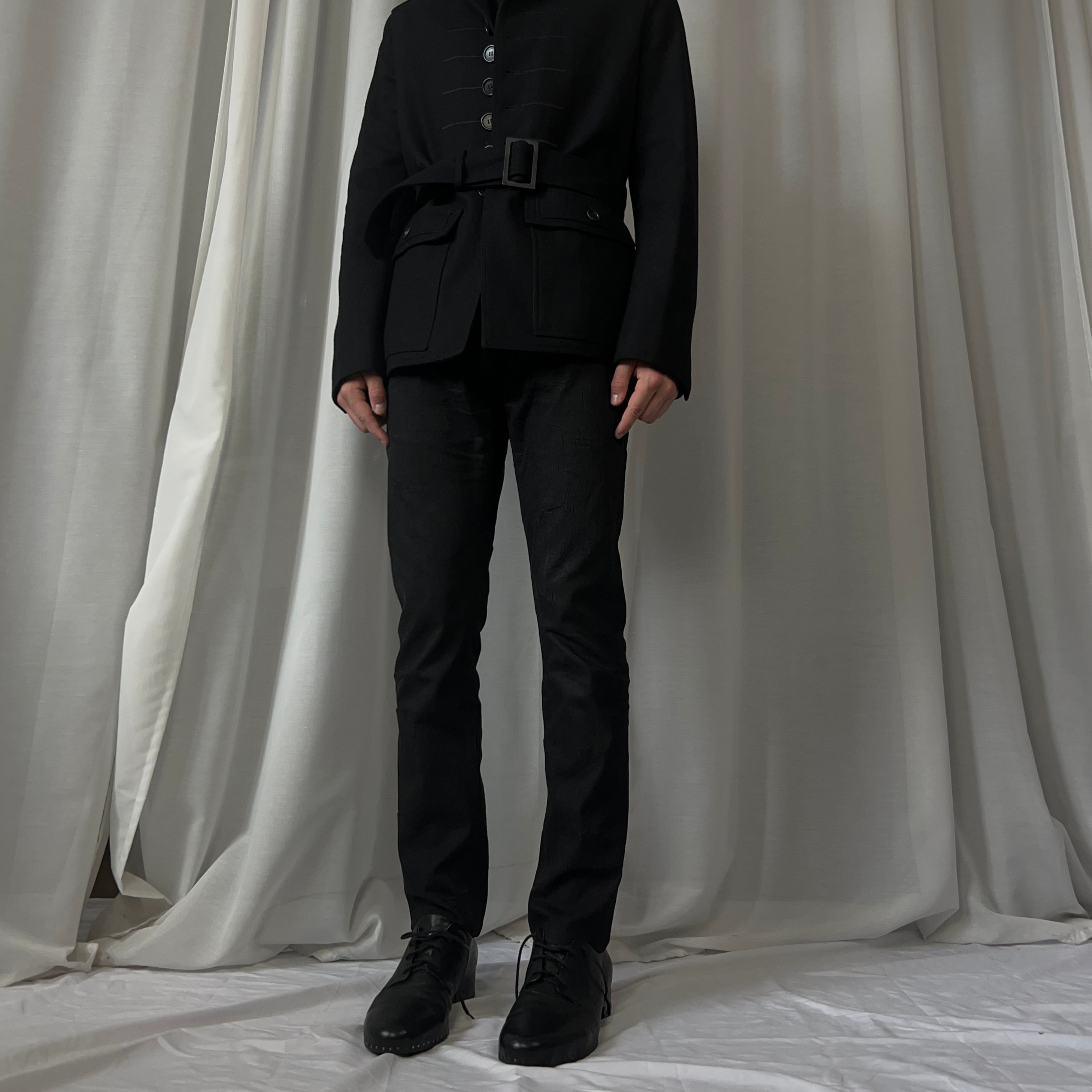 Dior Homme Wrinkle Processed Skinny Jeans - AW11 – Vertical Rags