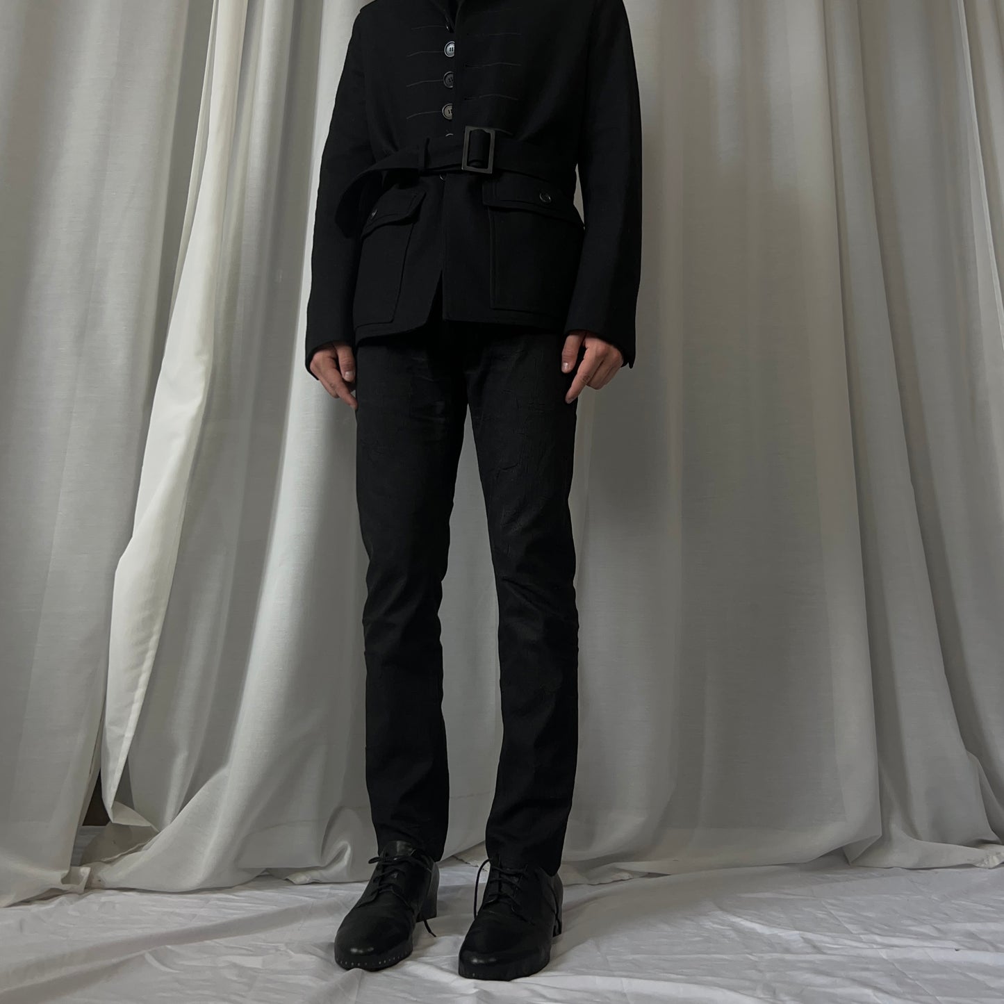 Dior Homme Wrinkle Processed Skinny Jeans - AW11