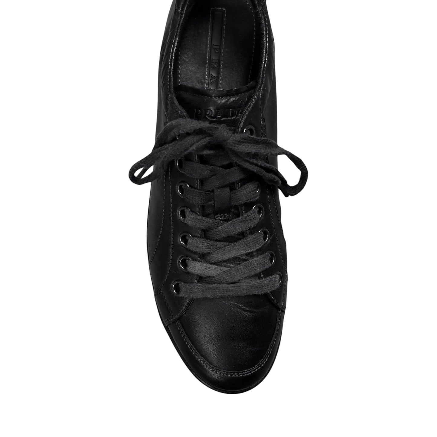 Prada Leather Court Sneakers - 2010s