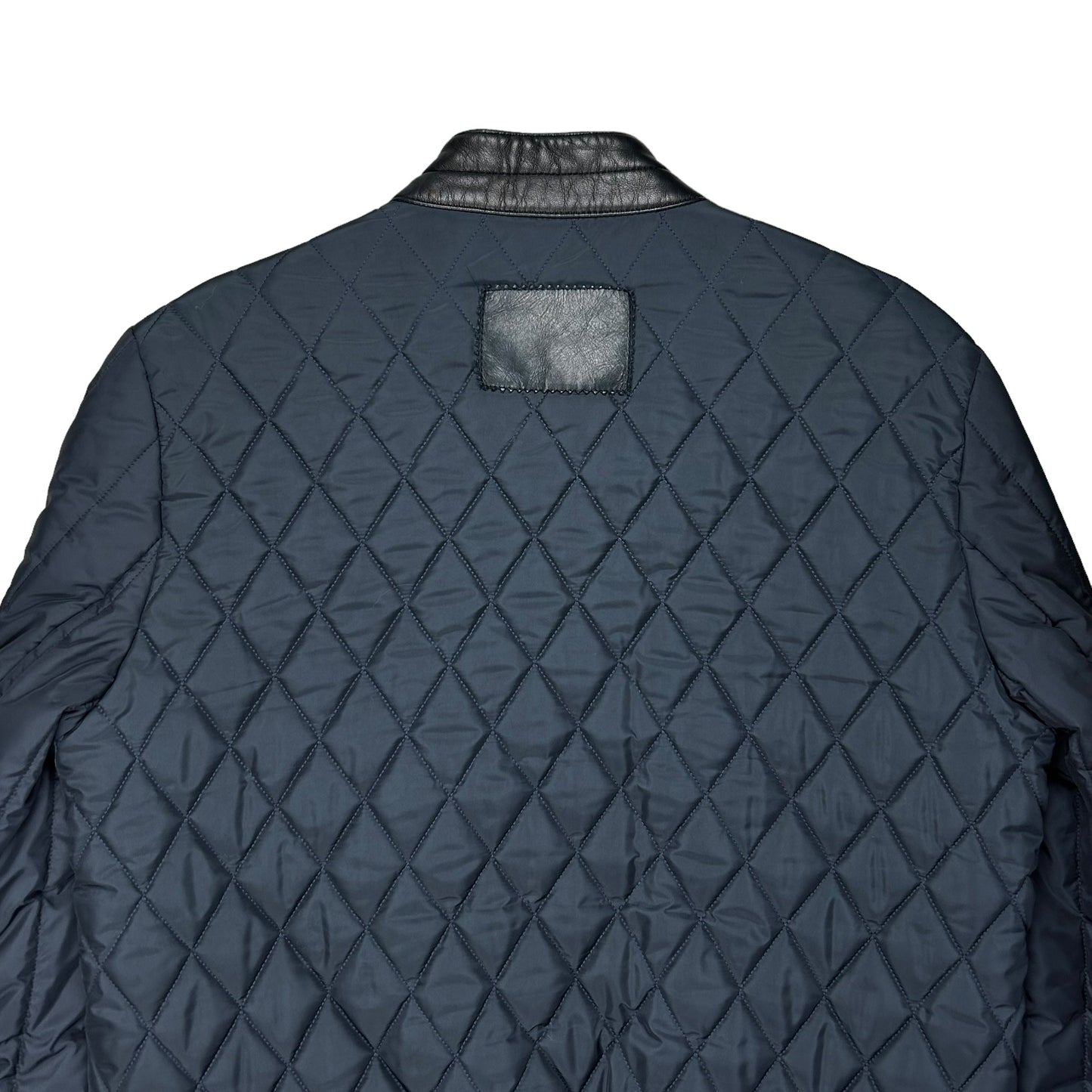 Maison Martin Margiela Hybrid Quilted Leather Bomber Jacket - AW11