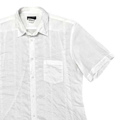 Comme des Garcons Homme Plus Perforated Embroidery Shirt - AW18