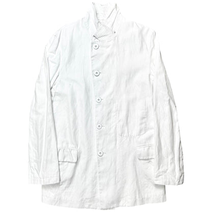 Ann Demeulemeester Hood Embroidered Field Jacket - SS14