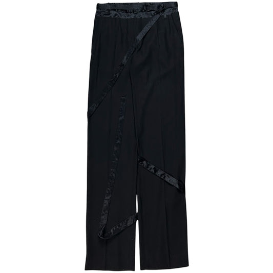 Ann Demeulemeester Dual Waistband Bondage Belt Trousers - AW04