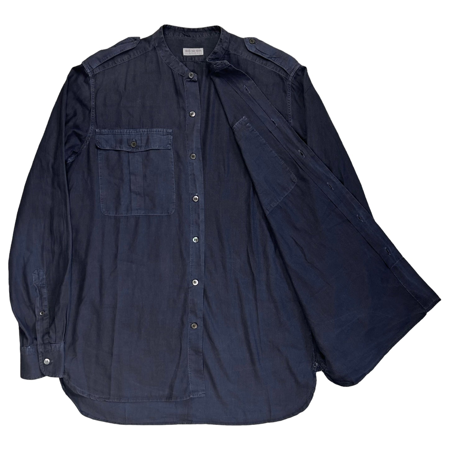 Dries Van Noten Faded Cargo Shirt