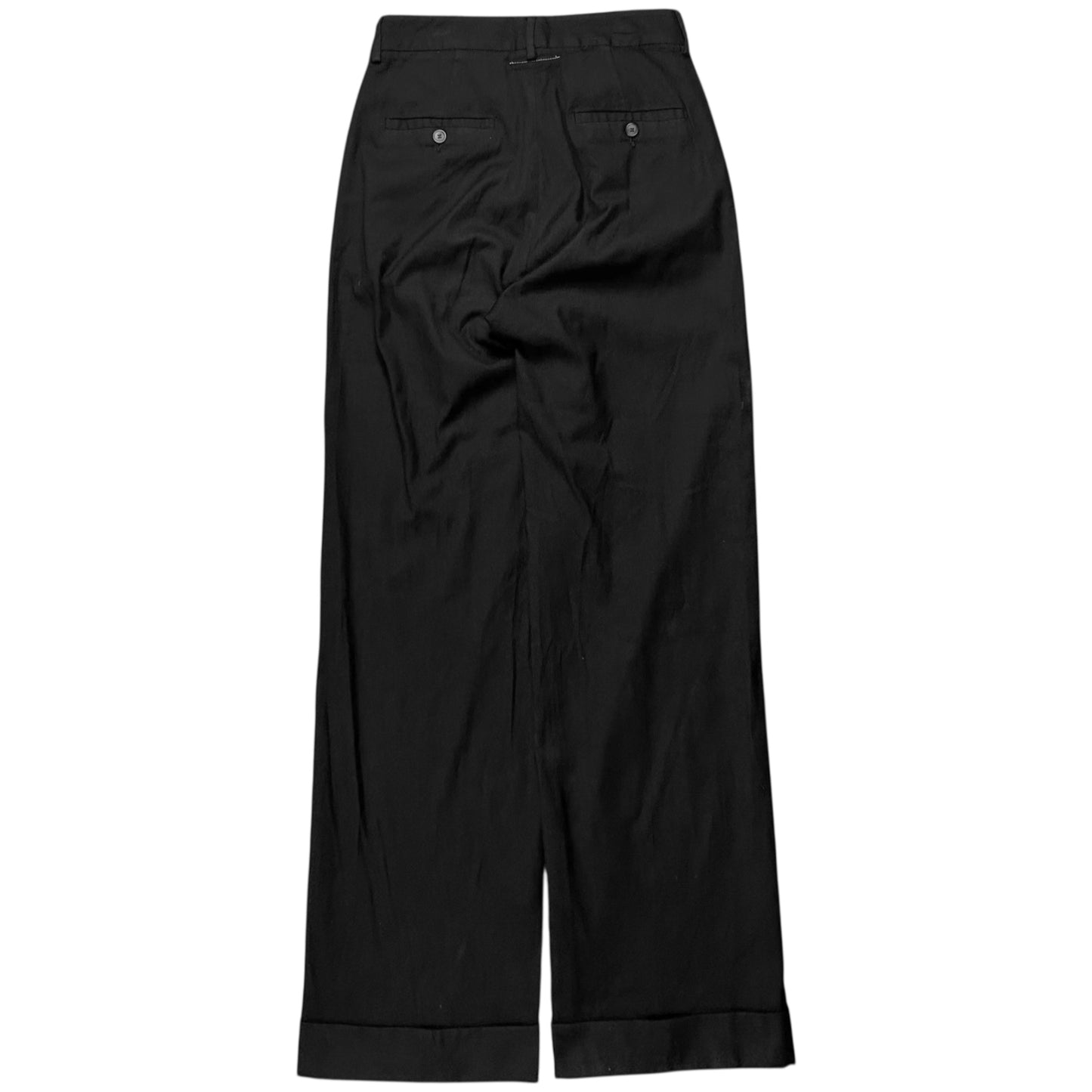 MM6 Maison Margiela Pleated Straight Trousers - AW16