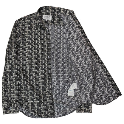 Maison Margiela Logo Cube Print Shirt - SS19