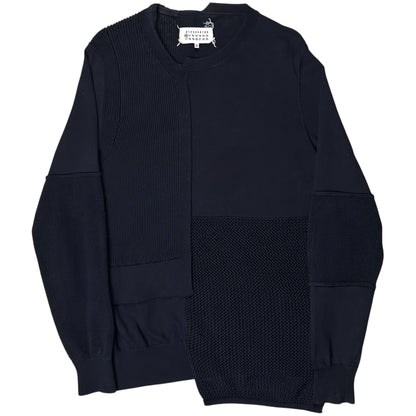 Maison Margiela Patchwork Dual Texture Sweater - SS16