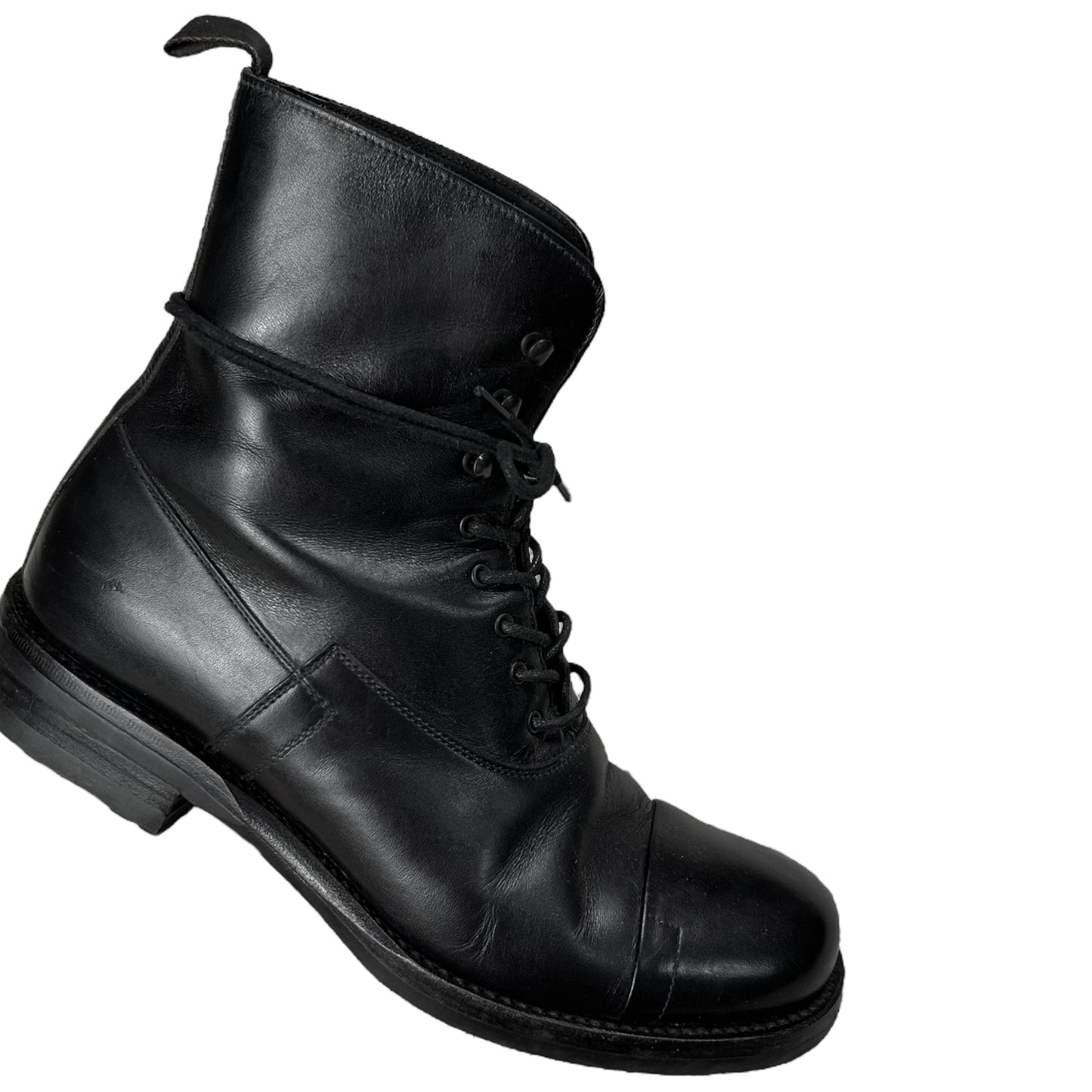 Prada Tonal Hook Combat Boots