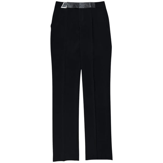Gucci by Frida Giannini Leather G-Strap Trousers - AW10