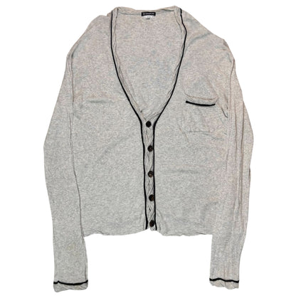 Ann Demeulemeester Contrasted Cashmere Cardigan - AW08