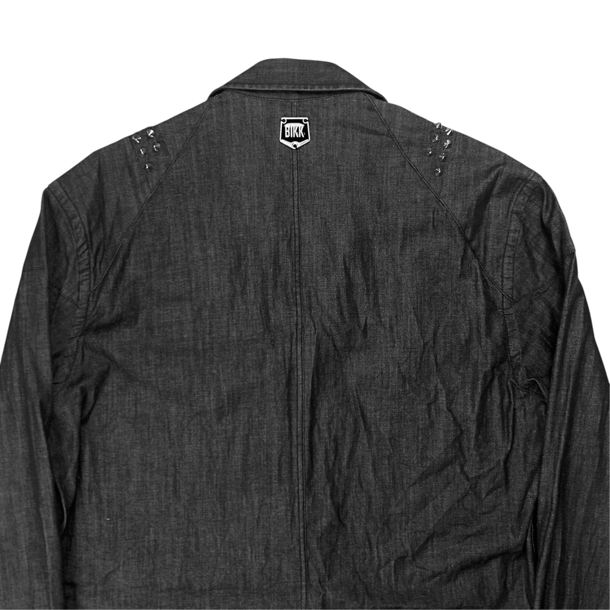 Dirk Bikkembergs Spike Stud Denim Shirt