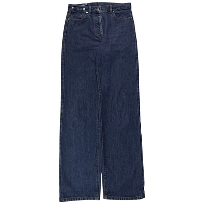 Dries Van Noten Deconstructed Front Pocket Jeans